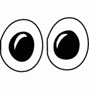 288x288 Big Cartoon Eyes Clip Art, Free Big Cartoon Eyes Clip Art