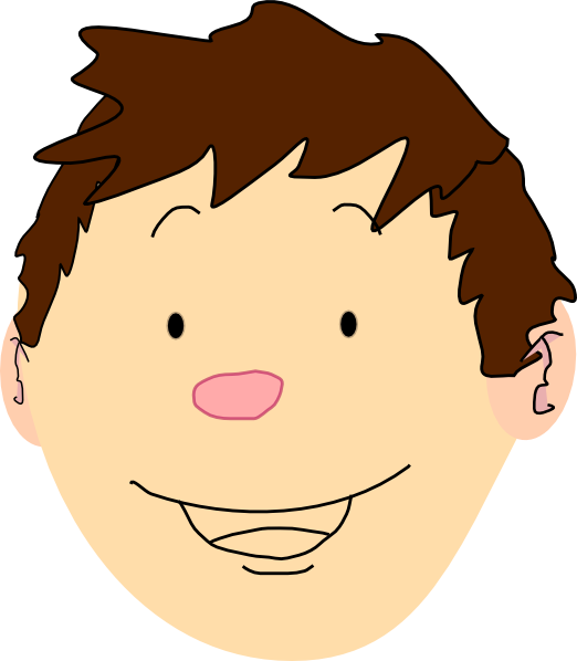 522x598 Boy Face Clip Art Free Vector 4vector