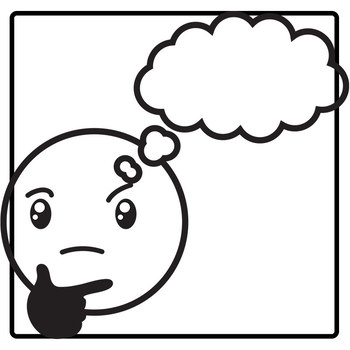 350x350 Talking And Thinking Clip Art Set For Commercial Use