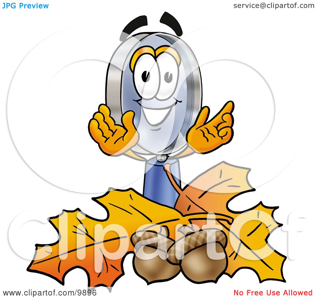 1080x1024 Clipart Picture Of A Magnifying Glass Mascot Cartoon Character