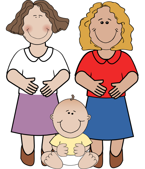 599x700 Cartoon Family Clipart 101 Clip Art