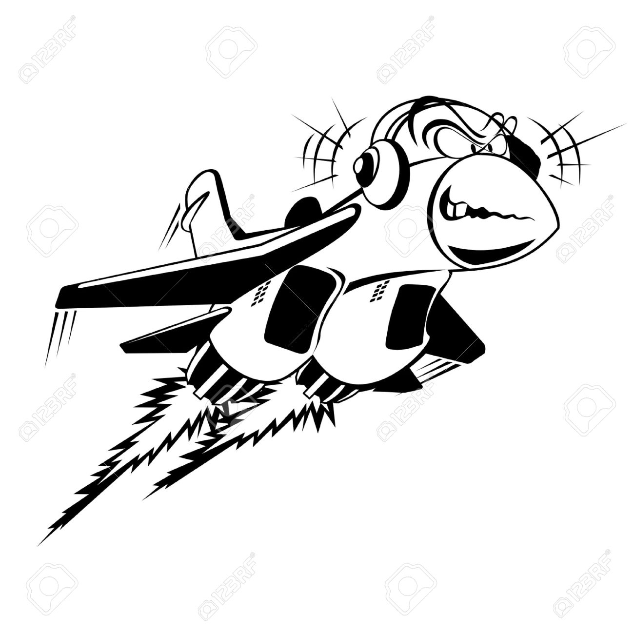 1300x1300 Jet Fighter Clipart Drawn