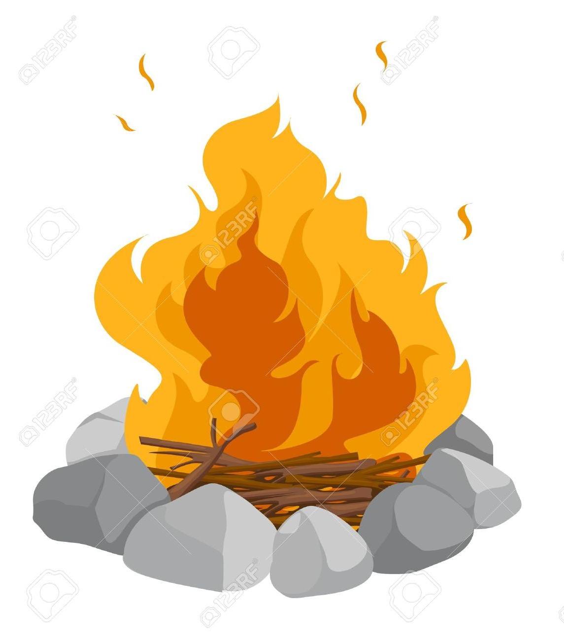 1145x1300 Top Campfire Vector Design