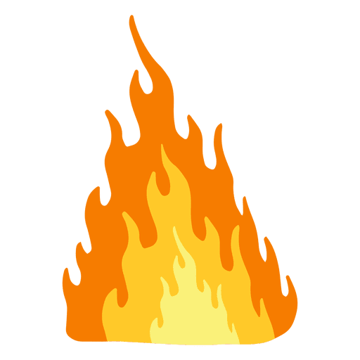 512x512 Burning Fire Cartoon