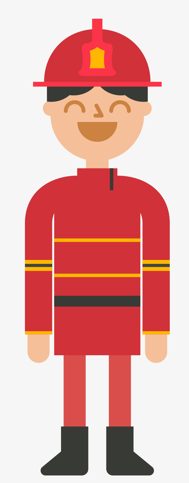 629x1600 Cartoon Fire Vector Figure, Cartoon, Vector Characters