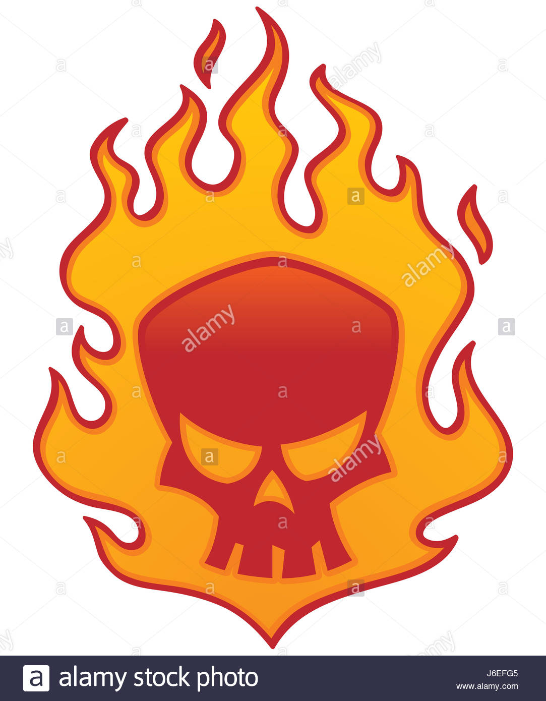 1083x1390 Illustration Skull Fire Conflagration Skeleton Cartoon Art Hot
