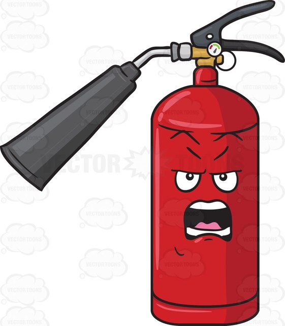 561x640 Put Out Fire Clipart