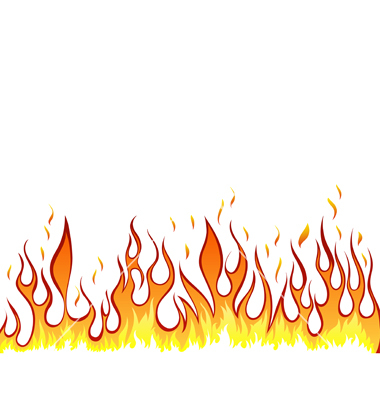 380x400 Cartoon Fire Images