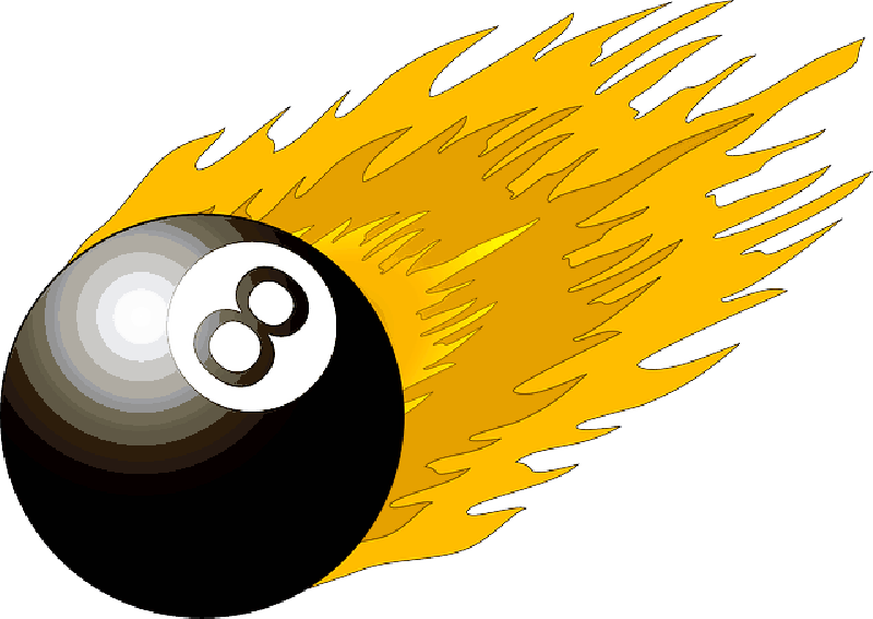 800x567 Black, Table, Fire, Cartoon, Ball, Flame, Free, Pool