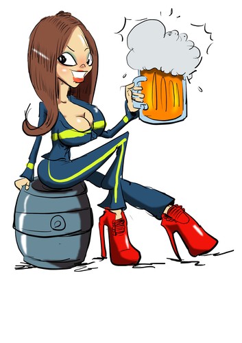353x500 Firefighter By Martin Hron Love Cartoon Toonpool