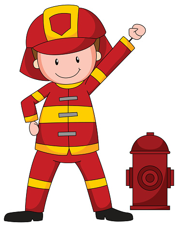368x469 Firefighter Clipart Fireman Uniform