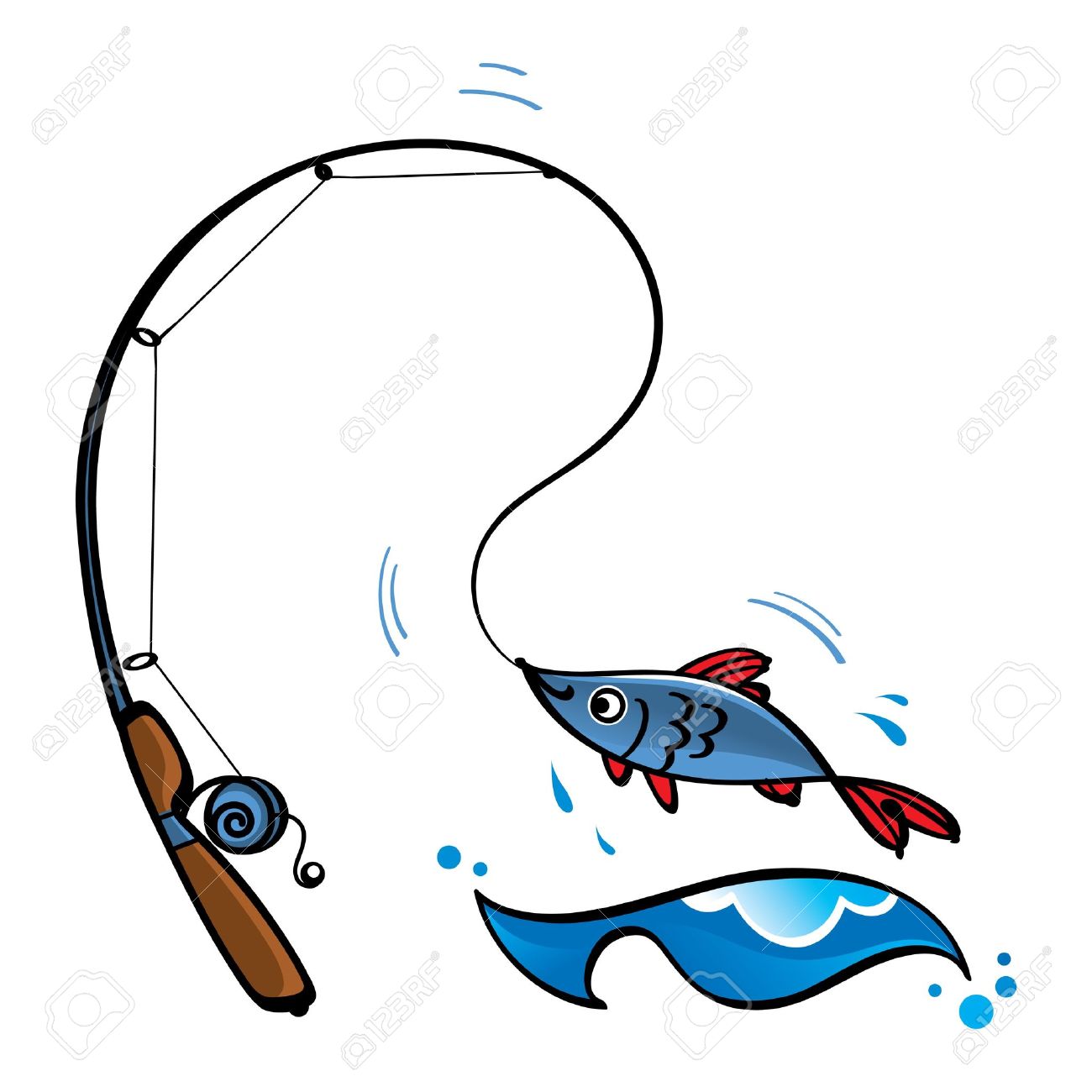 1300x1300 Fishing Rod Clipart Fishing Line