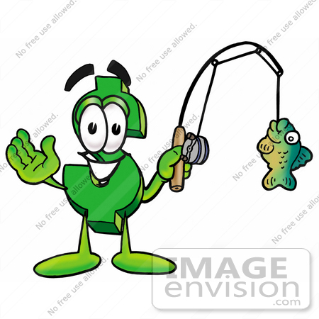 450x450 Clip Art Graphic Of A Green Usd Dollar Sign Cartoon Character