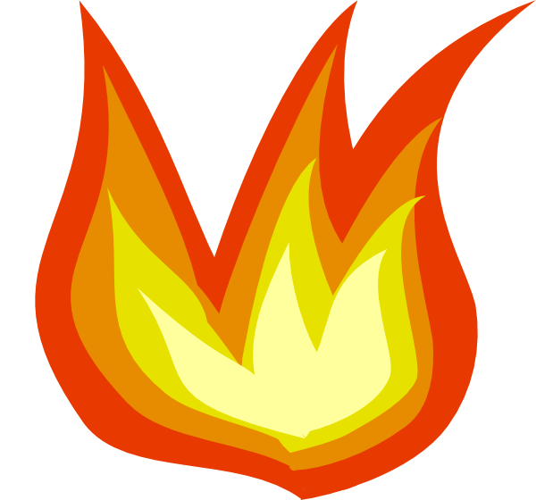 600x560 Flame Clip Art