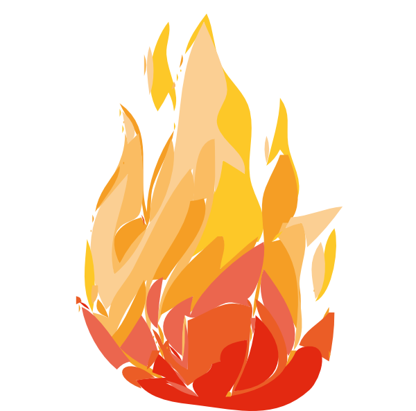 600x593 Fire Flames Clip Art