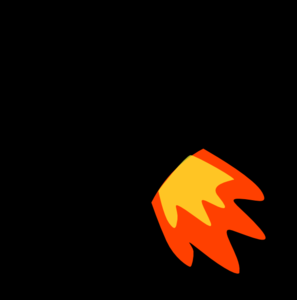 297x300 Rocket Flame Clip Art