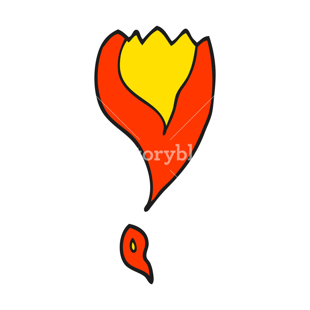 1000x1000 Freehand Drawn Cartoon Rocket Ship Flames Royalty Free Stock Image