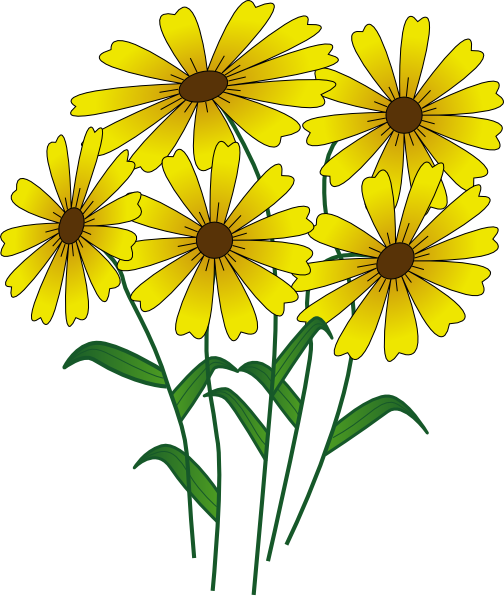 504x597 Flowers Clip Art