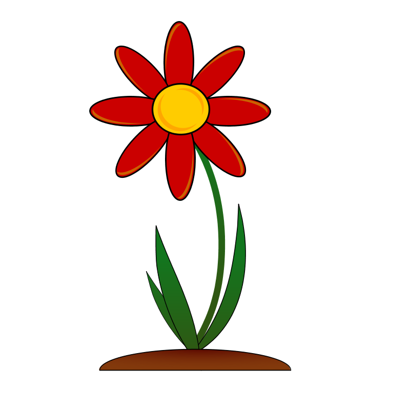 800x800 Flower Clip Art Free Download