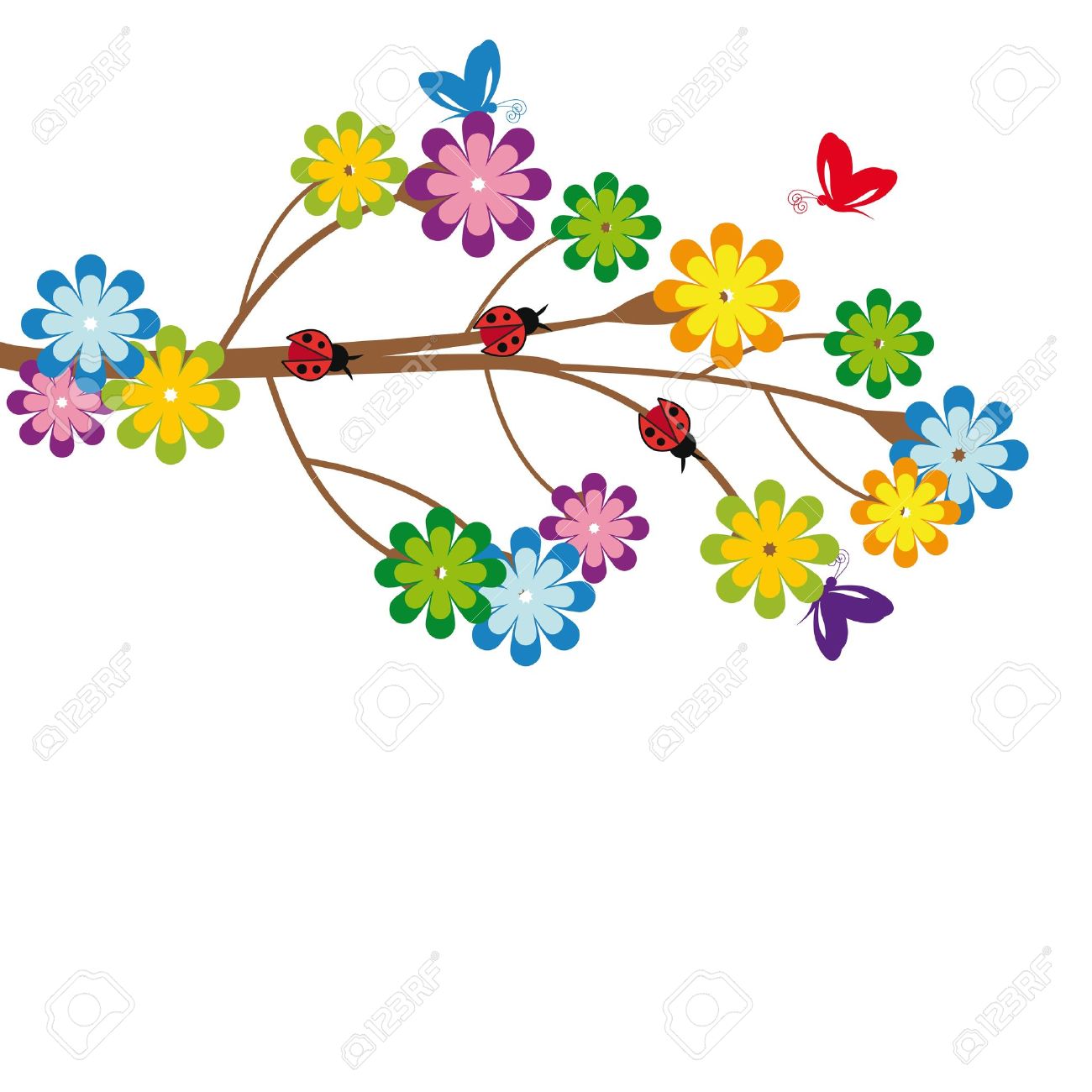 1300x1300 Cartoon Flowers Pictures