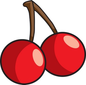 300x297 Cherries Clipart Image