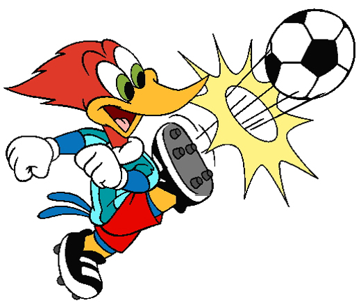 520x436 Cartoon Funny Football Clipart