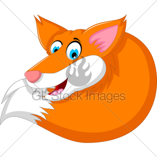 325x325 Cute Cartoon Fox Gl Stock Images