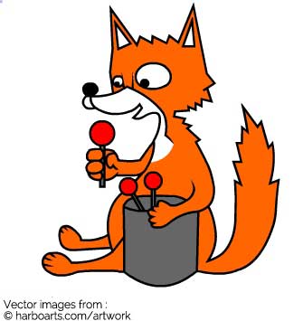 335x355 Download Cartoon Funny Fox