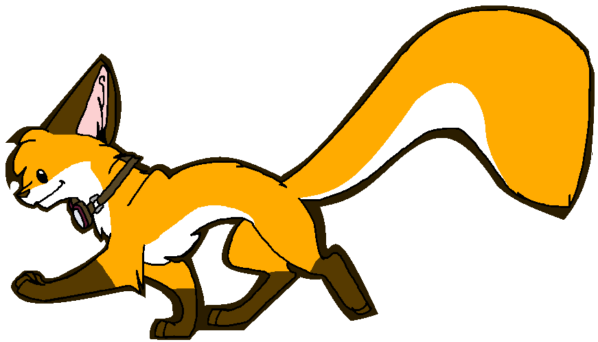 871x498 Cartoon Fox By Cherry Cz
