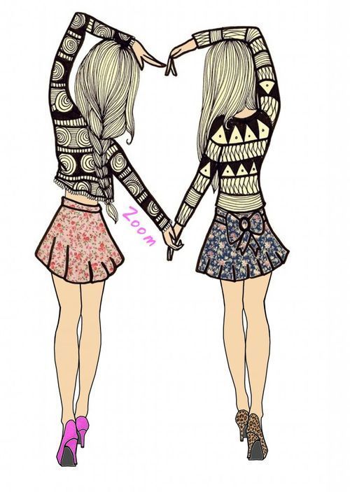 500x703 Tumblr Drawings Friends