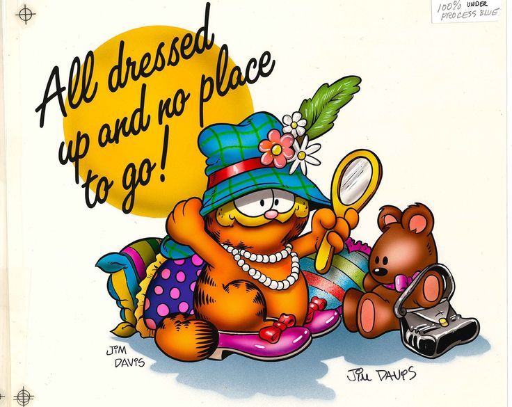 736x585 317 Best Garfield 2 Images Cartoon, Crafts And Draw