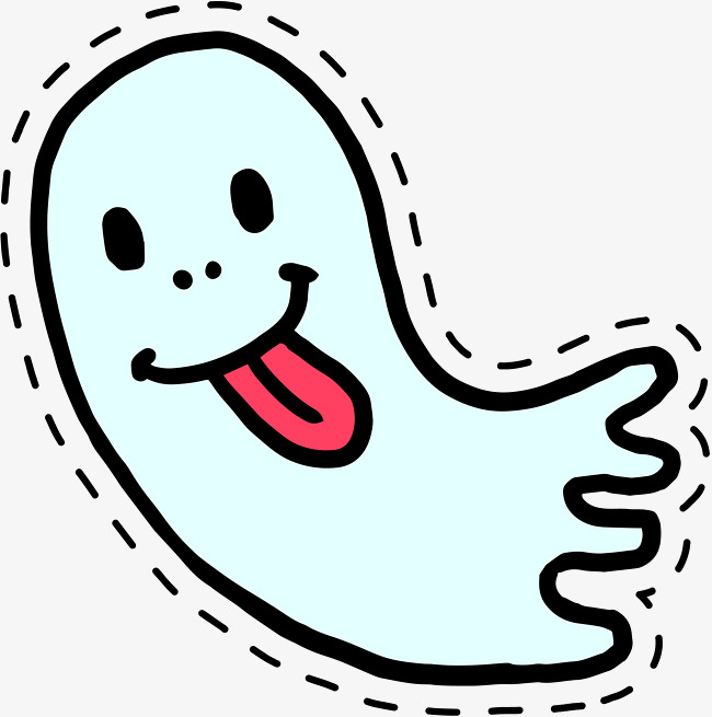 650x655 Cute Cartoon Ghost, Cartoon Sticker, Hand, Ghost Png And Vector
