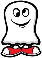 175x244 Funny Cartoon Ghost