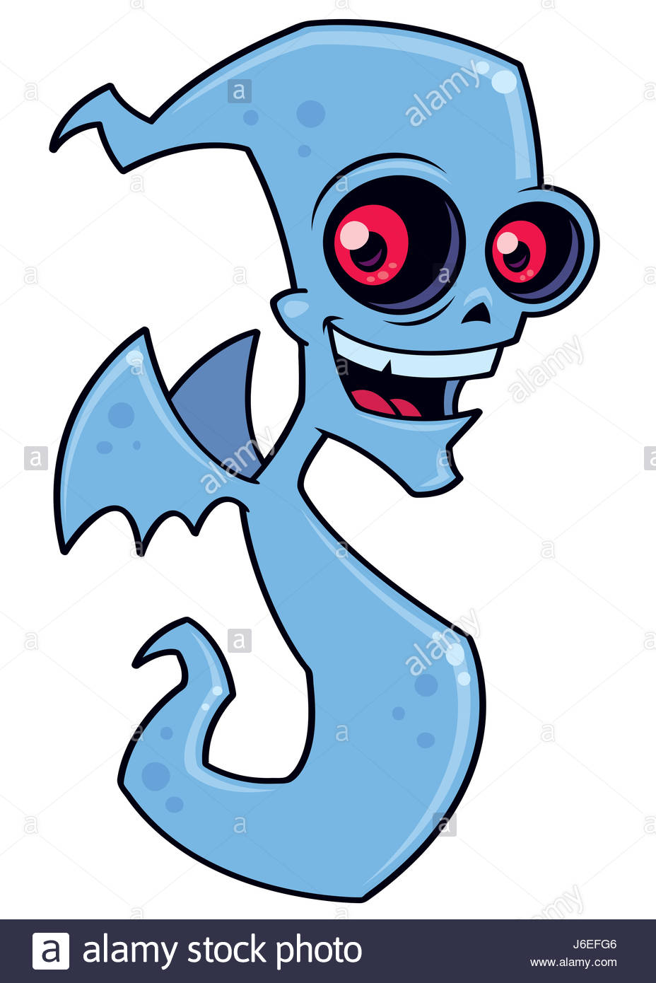 928x1390 Illustration Ghost Demon Halloween Monster Cartoon Art