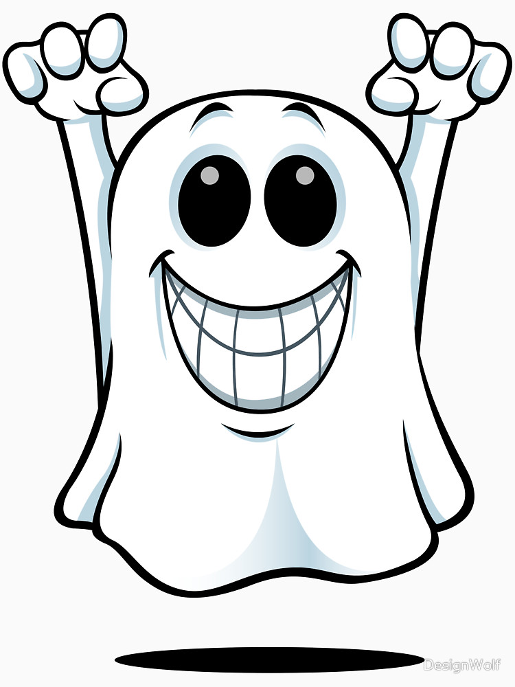 750x1000 Cartoon Ghost