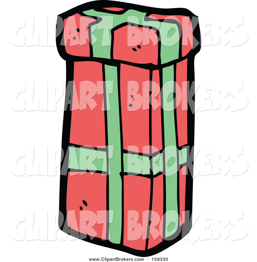 1024x1044 Clip Art Cartoon Of A Tall Xmas Gift Box Present By