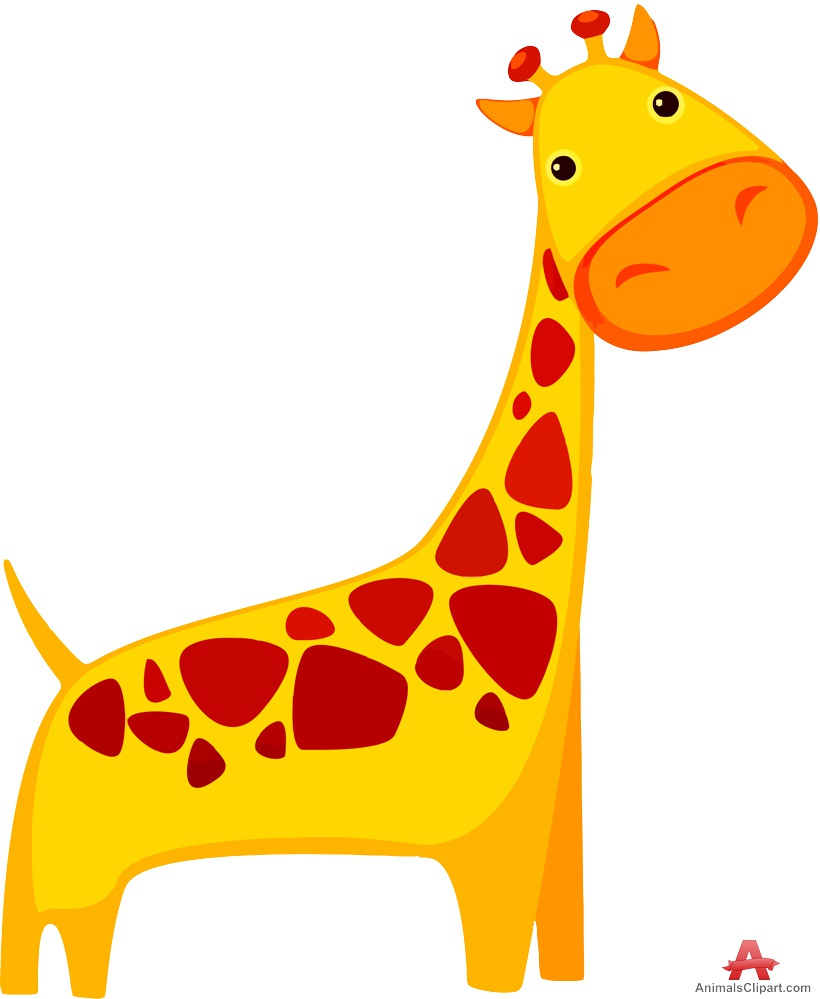 820x999 Cartoon Giraffe Animal Clipart Free Clipart Design Download