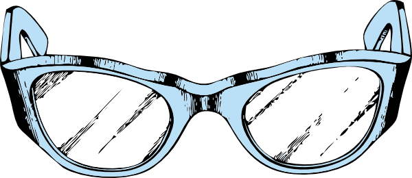 600x260 Eye Glasses Clip Art Free Vector 4vector