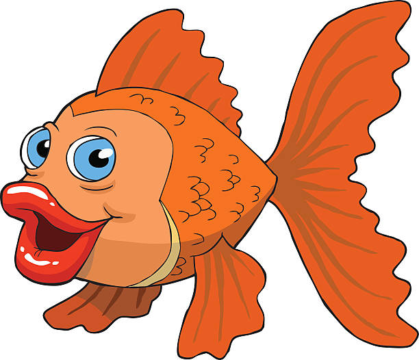 Cartoon Goldfish Clipart | Free download on ClipArtMag