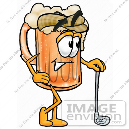 450x450 Clip Art Graphic Of A Frothy Mug Of Beer Or Soda Cartoon Character