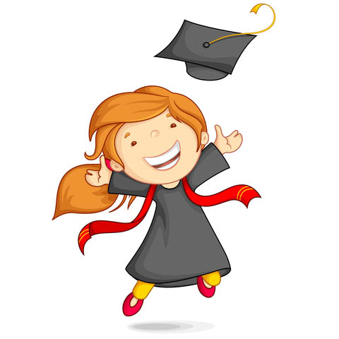 480x480 Graduation Cartoon Cliparts 217209