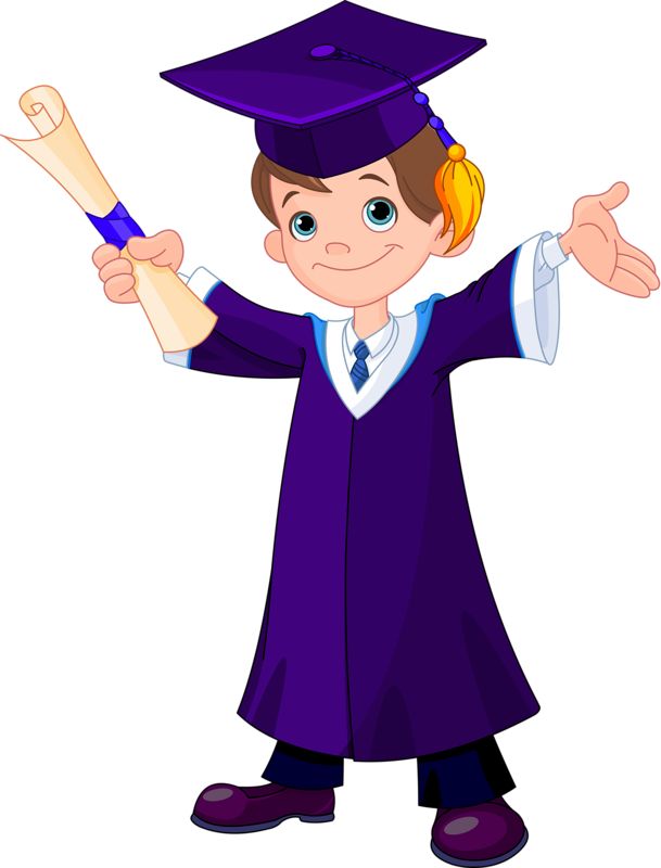 609x800 Graduation Clipart Cartoon Character