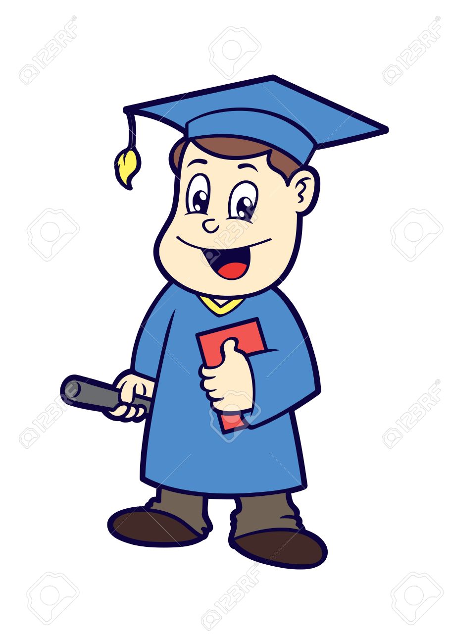 907x1300 Cartoon Graduation Royalty Free Cliparts, Vectors, And Stock
