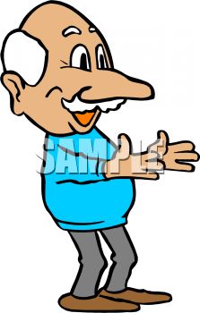 223x350 Grandpa Reaching Out For A Hug