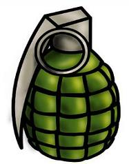187x238 Grenade Clipart
