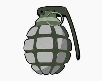 340x270 Grenade Svg Etsy