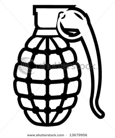393x470 Grenades Clipart