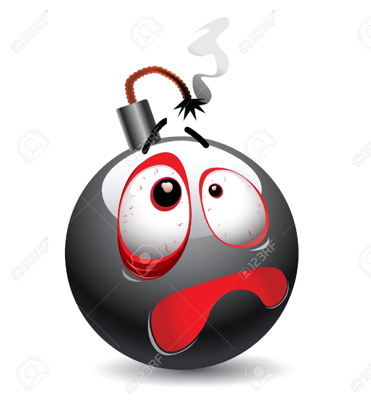 1199x1300 Drawn Grenade Smiley Face