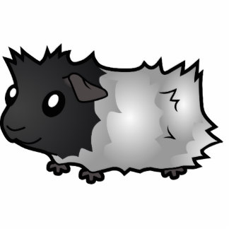 324x324 Cartoon Guinea Pig Photo Statuettes, Cutouts Amp Sculptures Zazzle
