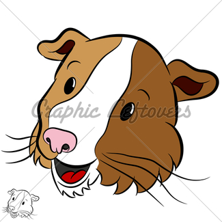 325x325 Cartoon Guinea Pig Gl Stock Images
